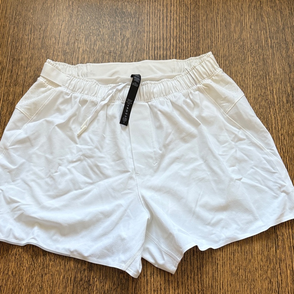 lululemon athletica White Athletic Shorts